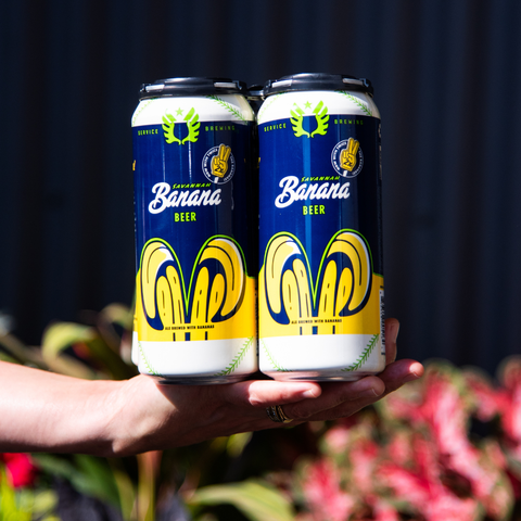 Service Brewing - Savannah Banana  4-Pack