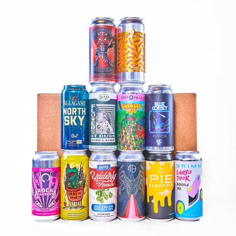 Mixed Craft Beer Gift Box - 12 Beers