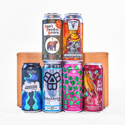 Mixed Craft Beer Gift Box - 6 Beers