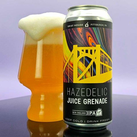 Grist House Craft Brewing - Hazedelic Juice Grenade (16oz can)